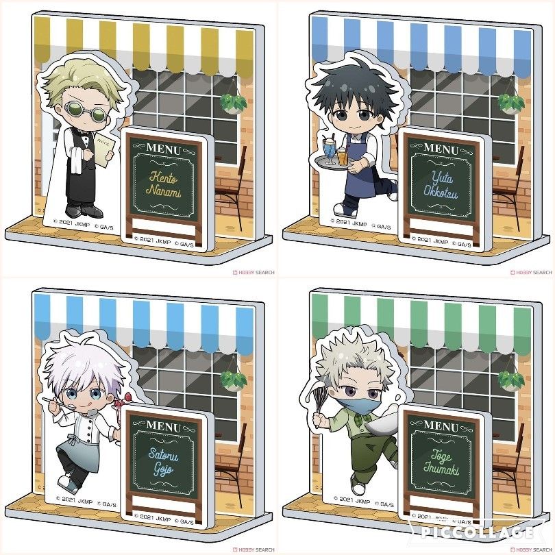 [ hỏa tốc hcm ][ Vũ Trí Ba Tổng Hợp Mô Hình Standee Acrylic Mica gojo yuta megumi Jujutsu no Kaisen