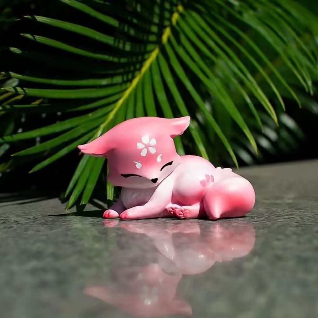 [ hỏa tốc hcm ][ Vũ Trí Ba ] Mô hình con cáo Genshin Impact Yae Miko màu hồng trang trí dễ thương thích hợp làm quà tặng