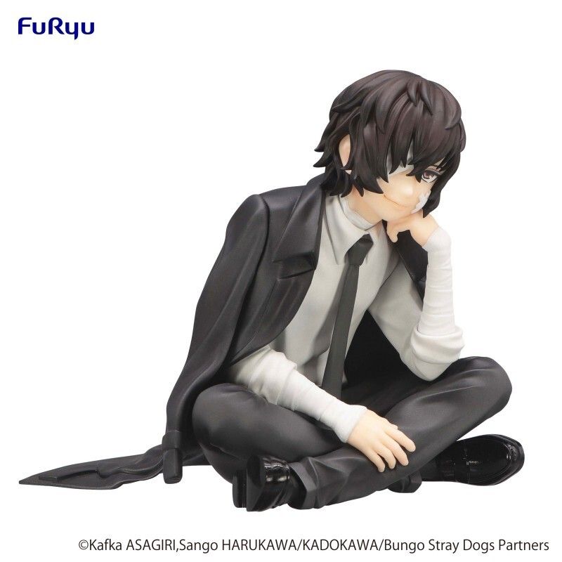 [ hỏa tốc hcm ][ Vũ Trí Ba ] Mô hình nhân vật Bungou Stray Dogs - Dazai Osamu ngồi 15cm