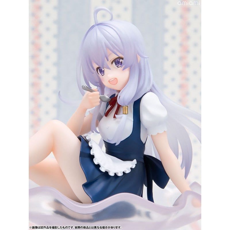 14cm [ hỏa tốc hcm ] Mô hình nhân vật Majo no Tabitabi - Elaina hầu gái ngồi