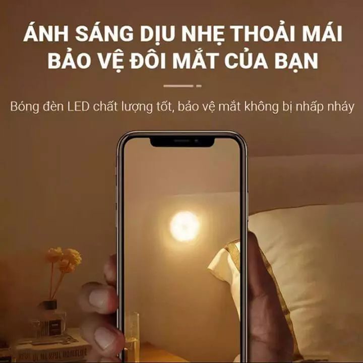 CÓ VIDEO [ Hỏa tốc HCM ] Đèn Led cảm ứng chuyển động thông minh tự Bật Tắt dán tường, đèn cảm biến gắn cầu thang