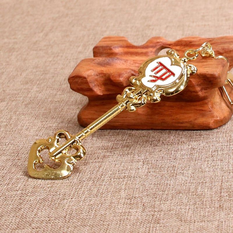 [ hỏa tốc hcm ][Mua 5 Tặng 1][ hỏa tốc hcm ][ Vũ Trí Ba ] Móc khóa 12 cung hoàng đạo - Fairy Tail