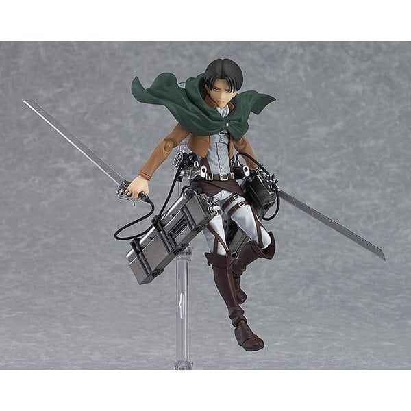 16cm Khớp FULLBOX [ Hỏa tốc HCM ][ Vũ Trí Ba ] Mô hình figma Attack on Titan Eren Levi Mikasa Erwin