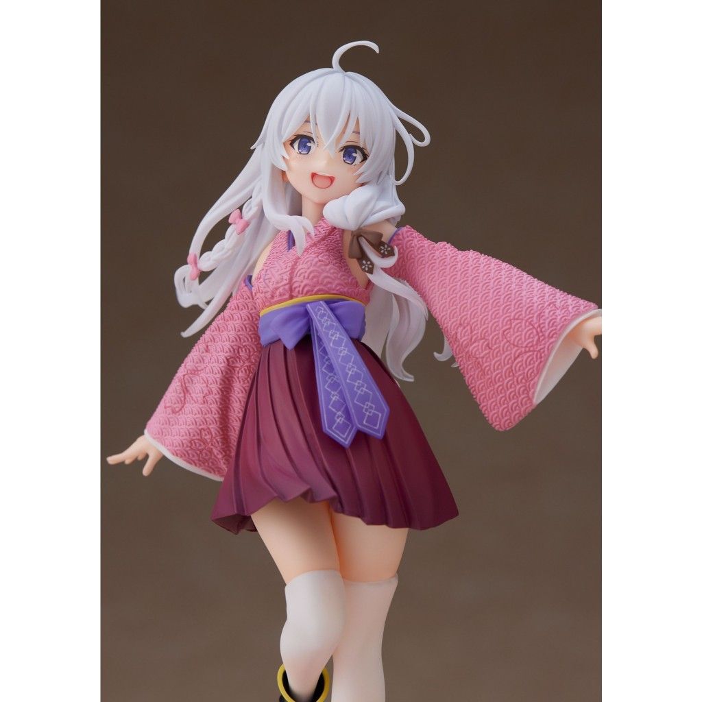 18cm [ hỏa tốc hcm ] Mô Hình nhân vật Majo no Tabitabi - Elaina - Sakura Wasou ver.