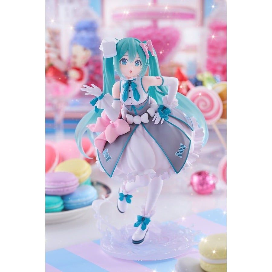 có video 19cm Full Box [ hỏa tốc hcm ] Mô hình nhân vật Vocaloid - Hatsune Miku - Melty Sugar Ver.