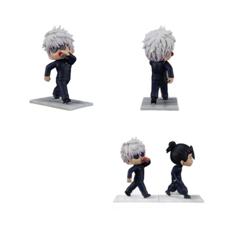 FULL BOX 12cm [ hỏa tốc hcm ] [ Vũ Trí Ba ]  Mô hình nhân vật Jujutsu no Kaisen - Geto - Gojo Satoru