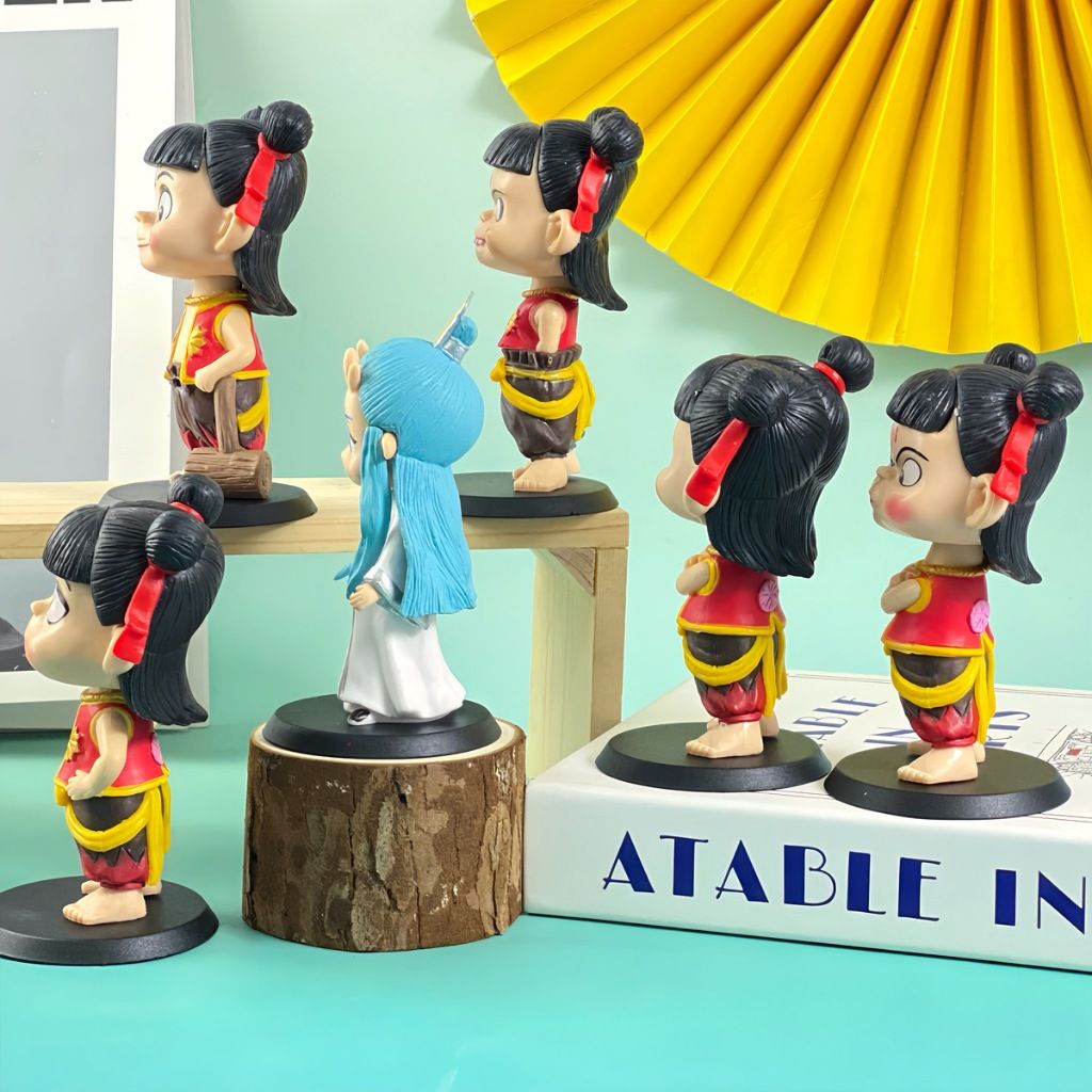 mua5 tặng1 VIDEO [ Hỏa tốc HCM ] natra ma đồng giáng thế mô hình na tra ngao bính hoạt hình vui nhộn