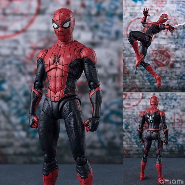 16cm [ Hỏa tốc ] Mô hình S.H.Figuarts Spider-Man Upgrade Suit Far From Home