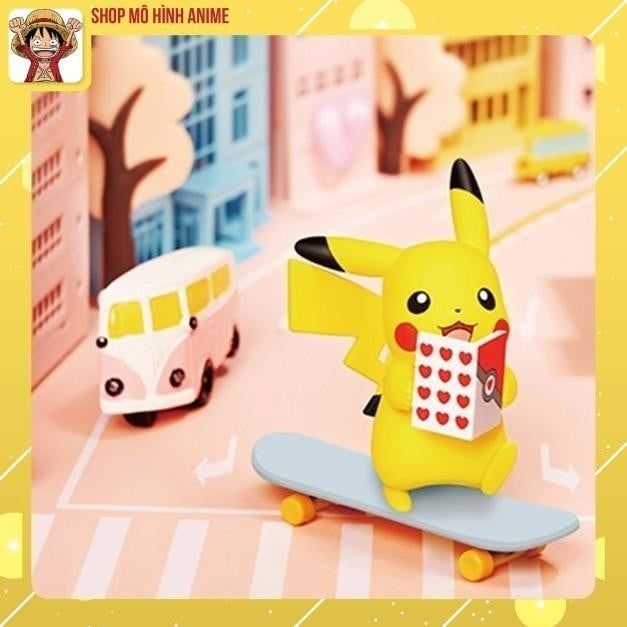 [ hỏa tốc hcm ] Mô Hình 6 Nhân Vật Pikachu, Phim Hoạt Hình 6 Tư Thế Khác Nhau pokemon