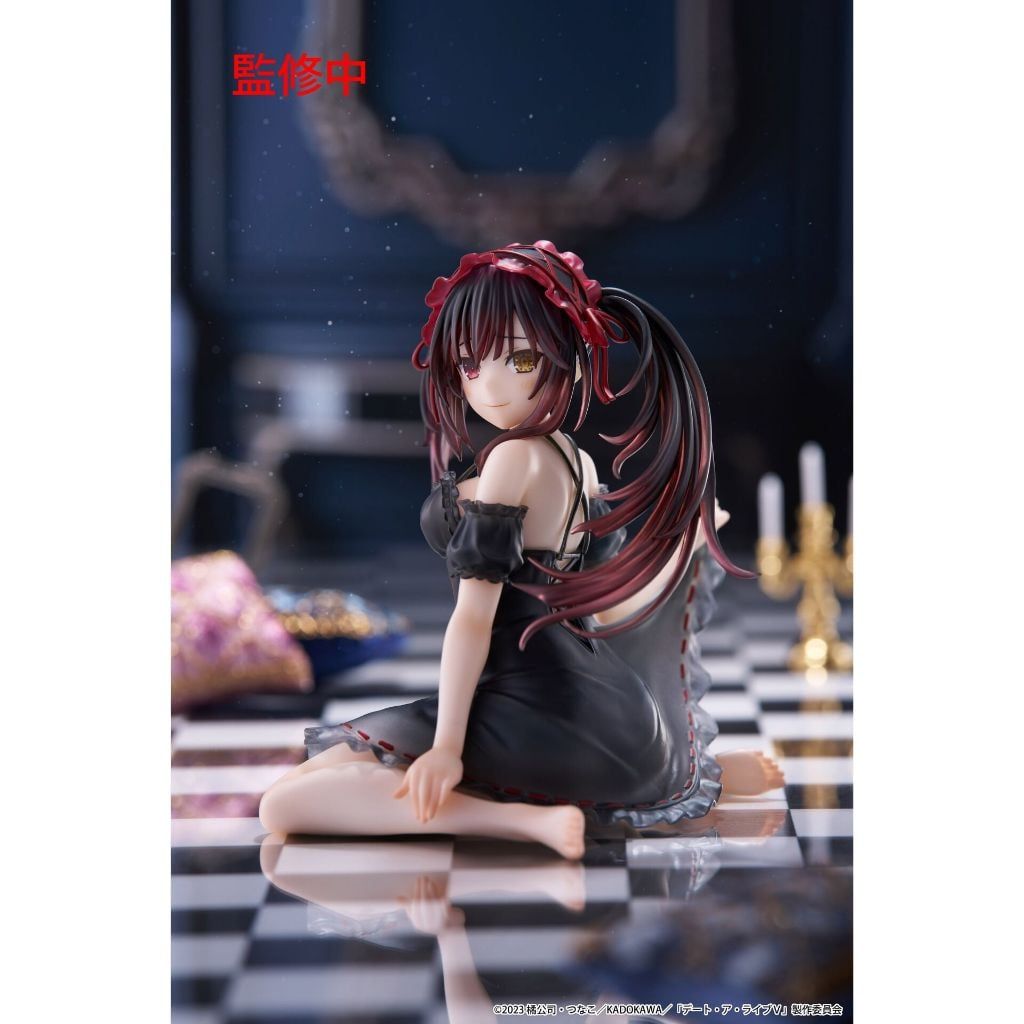15cm FULLBOX [ Vũ Trí Ba ][ Hỏa tốc HCM ] Mô hình nhân vật Date A Live V - Tokisaki Kurumi - Nightwear ver.