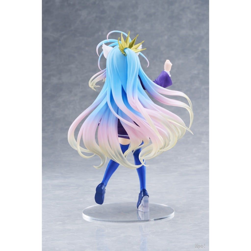 18cm FULLBOX [ hỏa tốc hcm ][ Vũ Trí Ba ] Mô hình nhân vật  No Game No Life - Shiro - Nekomimi Seifuku ver.