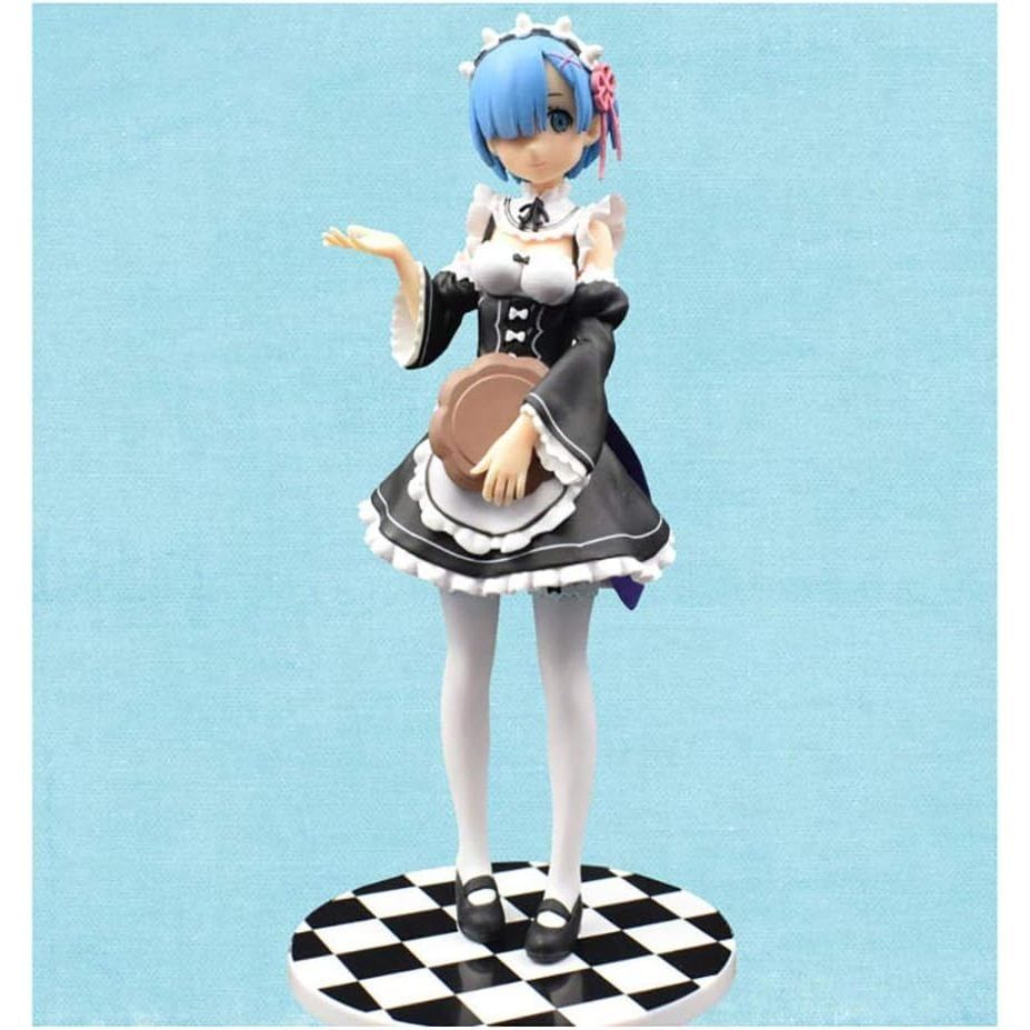 FULL BOX 18cm [ hỏa tốc hcm ][ Vũ Trí Ba ] Mô hình Rem nhân vật Re Zero  - PM Figure