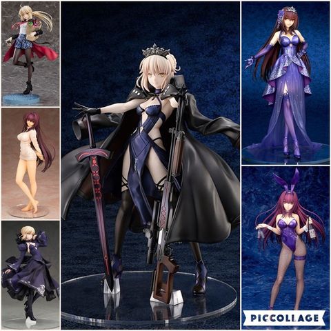 hỏa tốc hcm [ Vũ Trí Ba ] tổng hợp FULL BOX 28cm Mô hình Scathach saber alter nhân vật Fate Grand Order Figure