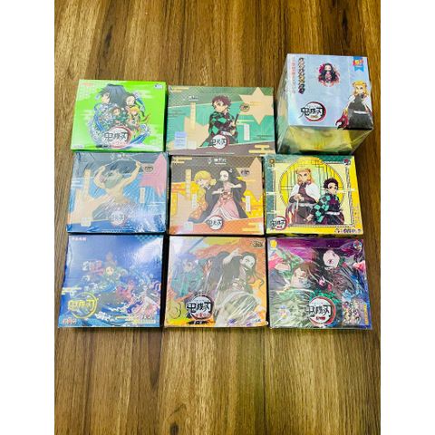 [ hỏa tốc hcm ][ Vũ Trí Ba ] Hộp Thẻ Bài 5 ảnh nhân phẩm ngẫu nhiên Anime thanh gươm diệt quỷ Kimetsu no Yaiba