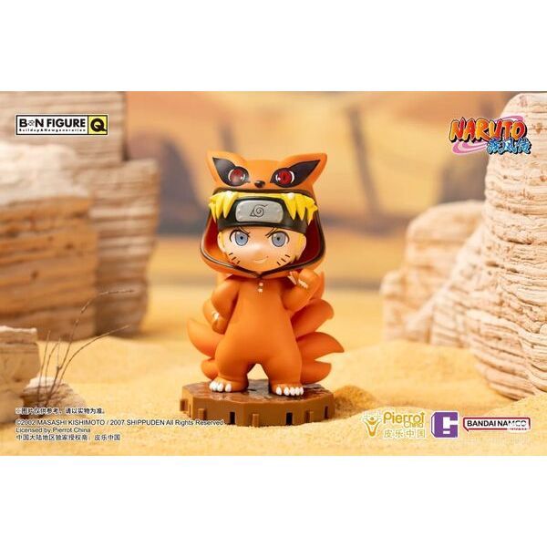 video bộ 8 mô hình cosplay linh thú [ hỏa tốc hcm ] nhân vật Naruto Kakashi Sasuke Itachi Gaara 8cm