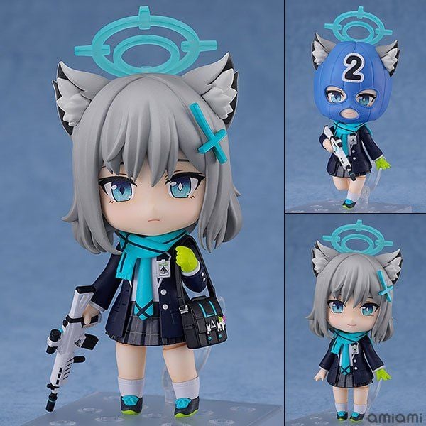 12cm FULLBOX [ hỏa tốc ][ Vũ Trí Ba ] Mô Hình nhân vật Nendoroid Blue Archive - Sunaookami Shiroko