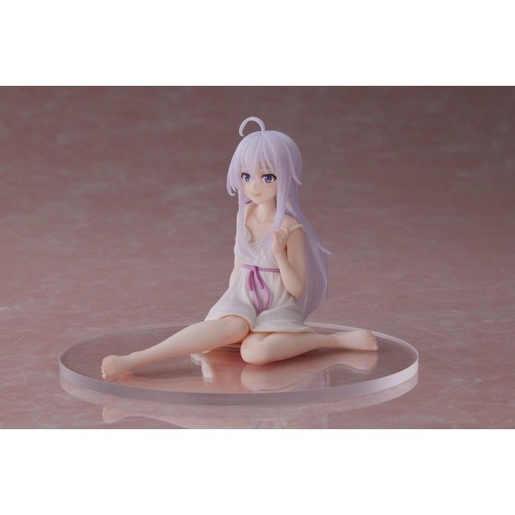 12cm [ hỏa tốc hcm ][ Vũ Trí Ba ] Mô hình nhân vật Majo no Tabitabi - Elaina Đồ Ngủ Ngồi