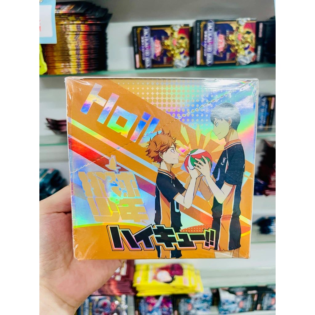 [ hỏa tốc hcm ][ Vũ Trí Ba ] [Full Box] Hộp Thẻ Nhân Phẩm Haikyuu!! ( Bản Mới Nhất 2024 )