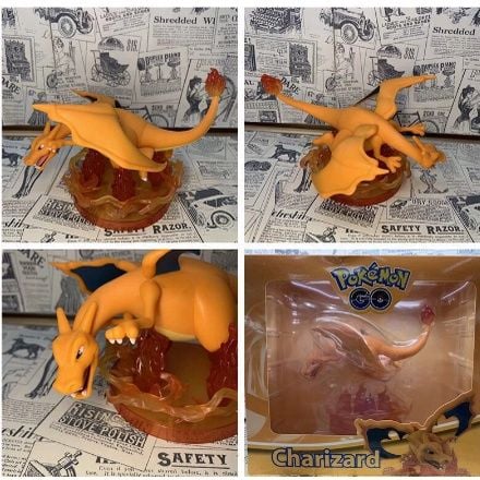 Full Box 18cm [ hỏa tốc hcm ]Mô hình Pokemon rồng lửa charizard cấp 3