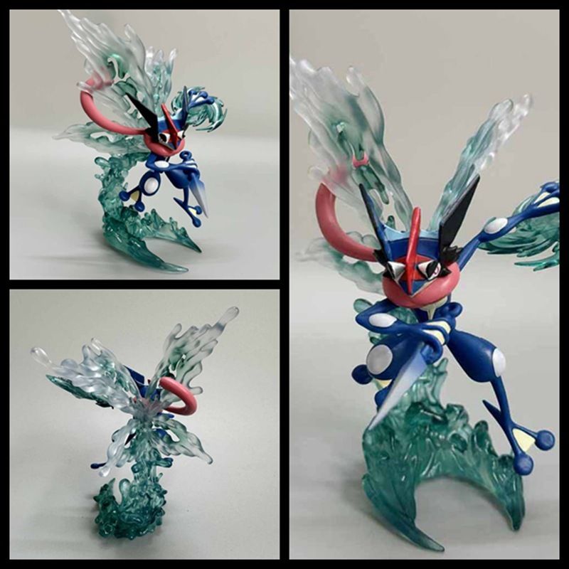 Full Box 18cm Mega Ash Greninja [ Hỏa tốc HCM ][ Hàng sẵn ] Mô hình pokemon - Ếch Ninja Mega