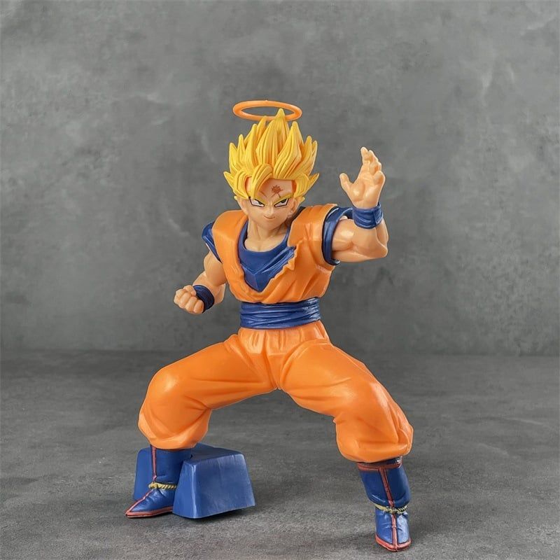có video 18cm FuLL BoX [ hỏa tốc hcm ][ Vũ Trí Ba ] Mô hình Goku Vegeta Super Saiyan 2 - Dragon Ball