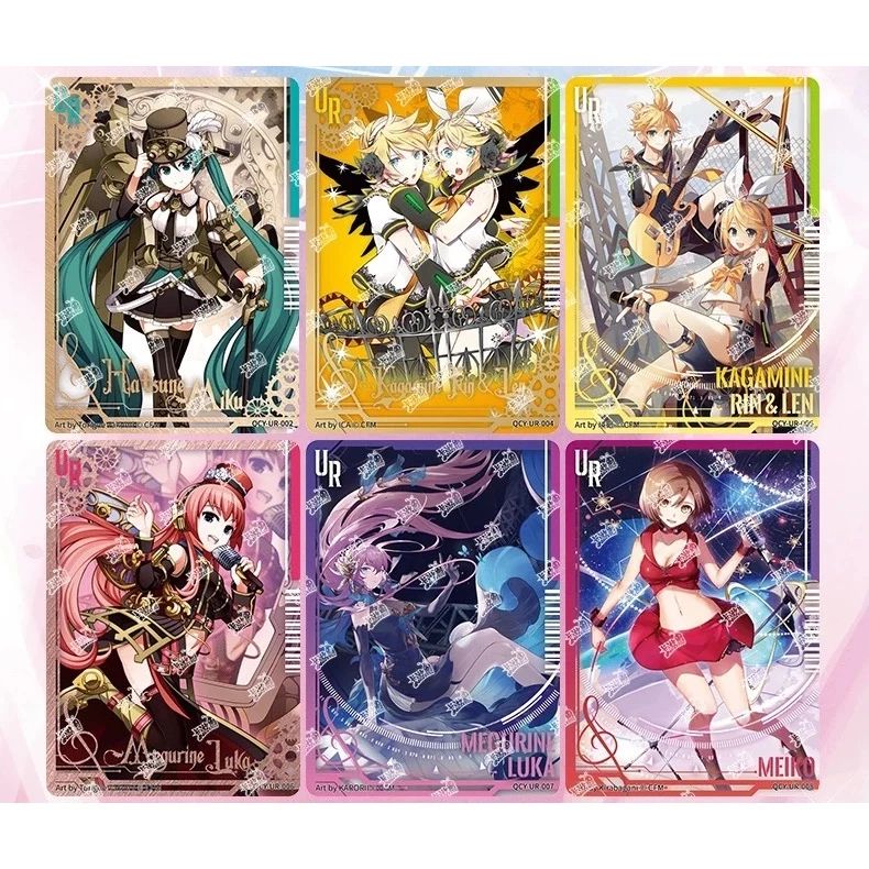 chính hãng kayou [ Hỏa tốc HCM ][ Vũ Trí Ba ] Gói Thẻ Pack Card Hatsune Miku Vocaloid