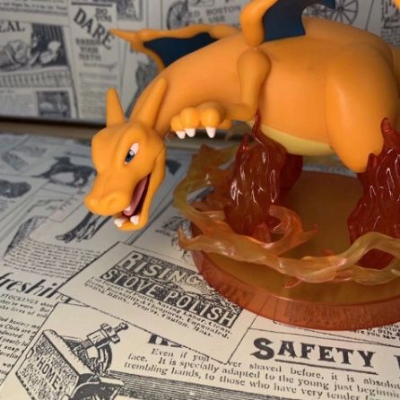 Full Box 18cm [ hỏa tốc hcm ]Mô hình Pokemon rồng lửa charizard cấp 3