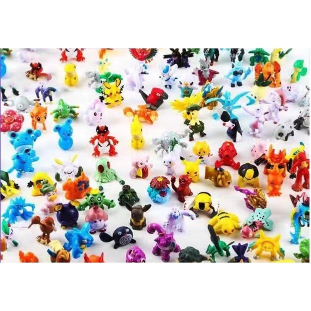 [ hỏa tốc hcm ] Mô Hình PokeMon 144 Pokemon khác nhau, Ngâu Nhiên 1 Con Pokemon
