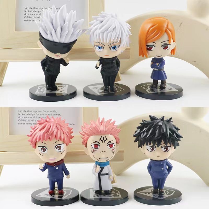mua 4 tặng 1 [ hỏa tốc ][ Vũ Trí Ba ] Mô hình lookup Megumi Yuji Itadori Gojo Satoru Jujutsu Kaisen