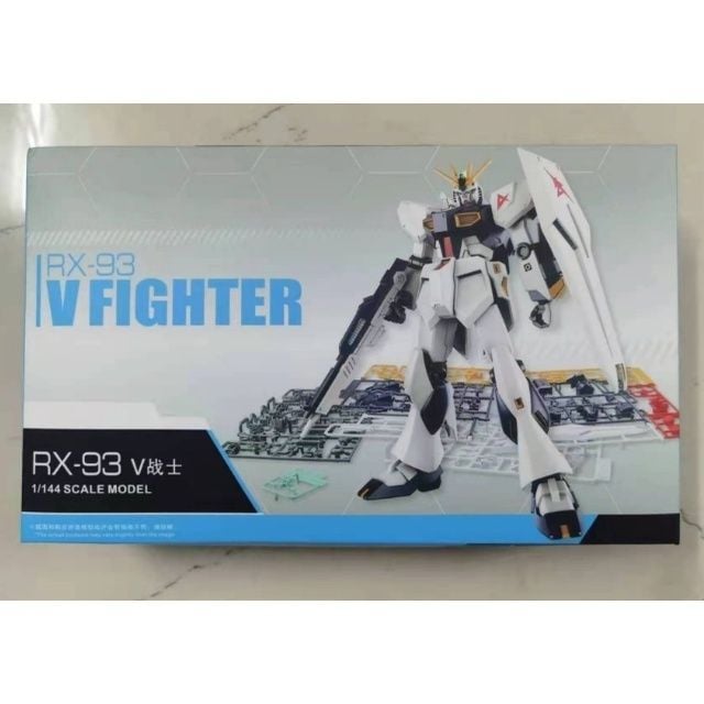 [ hỏa tốc hcm ][ Vũ Trí Ba ] Mô hình 1/144 v Nu có Box + đế