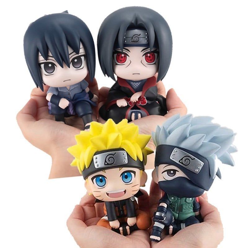 [ hỏa tốc hcm ][ Vũ Trí Ba ] Mô hình lookup 8cm chibi Naruto Kakashi sasuke itachi uchiha