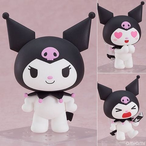 FULL BOX 12cm [ hỏa tốc hcm ][ Vũ Trí Ba ] Mô hình nhân vật Nendoroid - Onegai My Melody: Kuromi