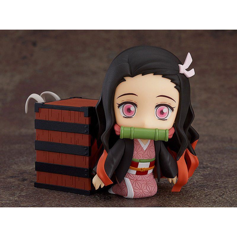 12cm FuLL BoX [ Vũ Trí Ba ] Mô Hình Nendoroid Demon Slayer: Kimetsu no Yaiba Nezuko Kamado