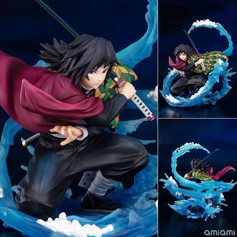 FULL BOX 24cm [ hỏa tốc hcm ] Mô hình nhân vật Kimetsu no Yaiba - Thanh gươm diệt quỷ - Thủy Trụ Giyu Tomioka