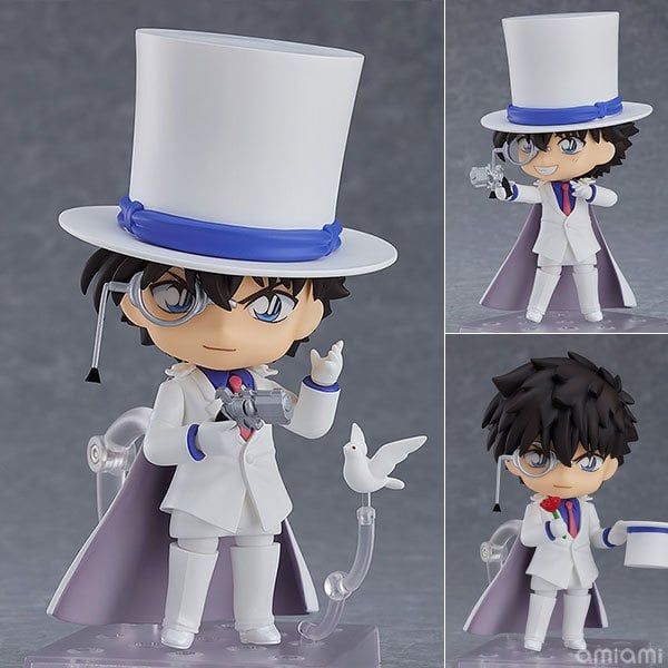 12cm FULLBOX [ hỏa tốc hcm Vũ Trí Ba ] Mô hình Nendoroid Detective Conan kaito Kid the Phantom Thief