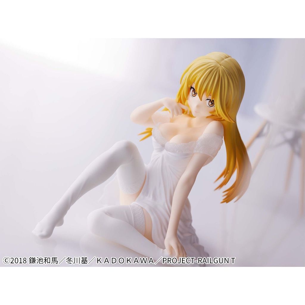 15cm [ hỏa tốc hcm ][ Vũ Trí Ba ] Mô hình To Aru Kagaku no Railgun - Shokuhou Misaki Misaka Mikoto đồ ngủ