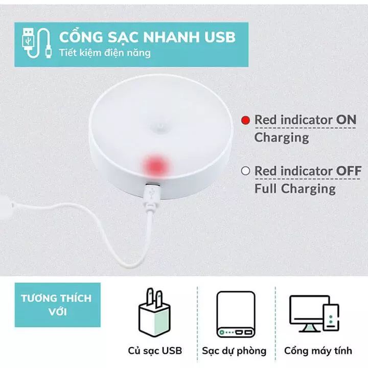 CÓ VIDEO [ Hỏa tốc HCM ] Đèn Led cảm ứng chuyển động thông minh tự Bật Tắt dán tường, đèn cảm biến gắn cầu thang