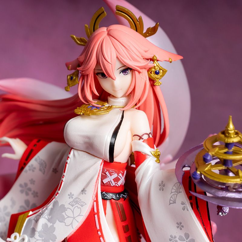 Full Box 28cm [ Vũ Trí Ba ] Mô hình nhân vật Yae Miko - Genshin Impact anime waifu