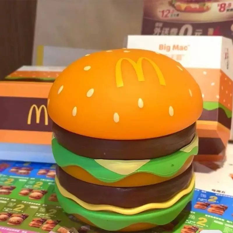video [ Hỏa tốc HCM ][ Vũ Trí Ba ] Đèn LED Trang Trí Burger Đèn ngủ Kèm Âm Thanh Hamburger mcdonald