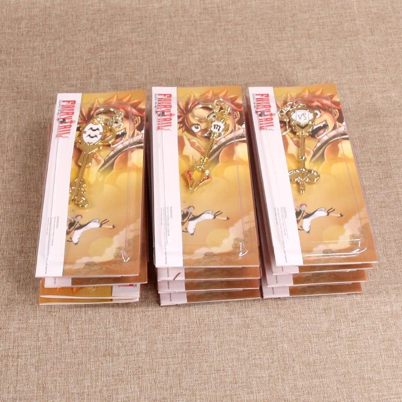 [ hỏa tốc hcm ][Mua 5 Tặng 1][ hỏa tốc hcm ][ Vũ Trí Ba ] Móc khóa 12 cung hoàng đạo - Fairy Tail