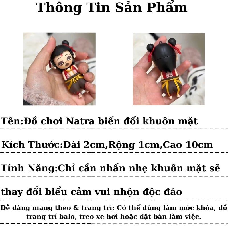 [ Hỏa tốc HCM ] Đồ chơi Natra 2 thay đổi khuôn mặt biểu cảm đồ sưu tầm giải trí na tra quà tặng vui nhộn độc đáo