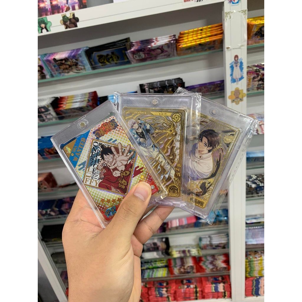 [ Vũ Trí ba ][ Phụ kiện] Hộp bảo vệ thẻ bài cao cấp có nam châm vàng chống tia UV ONE-TOUCH