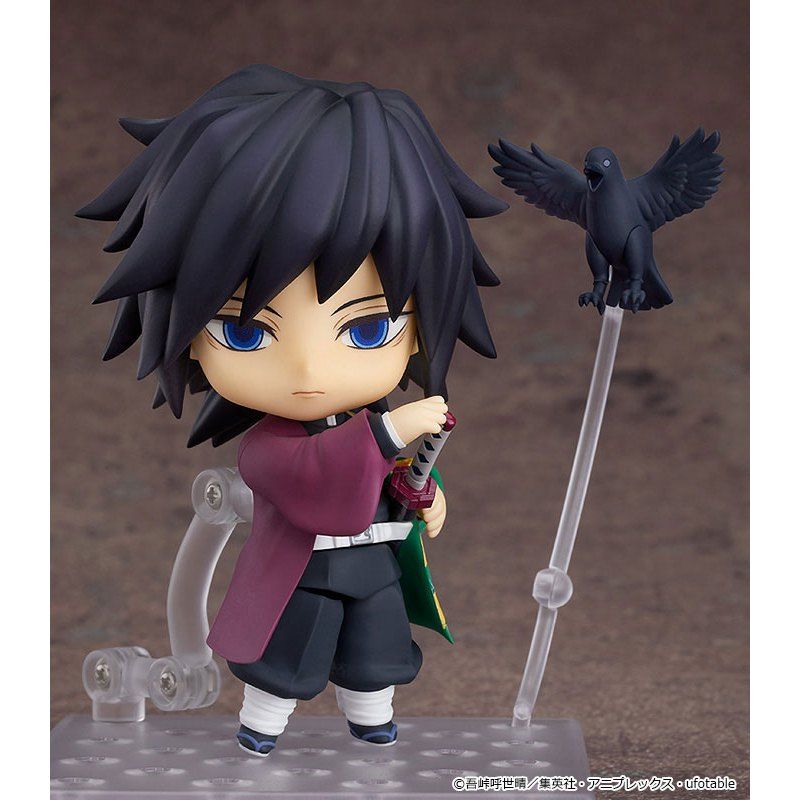 12cm FuLL BoX [ Vũ Trí Ba ] Mô Hình Nendoroid Demon Slayer: Kimetsu no Yaiba Giyu Tomioka