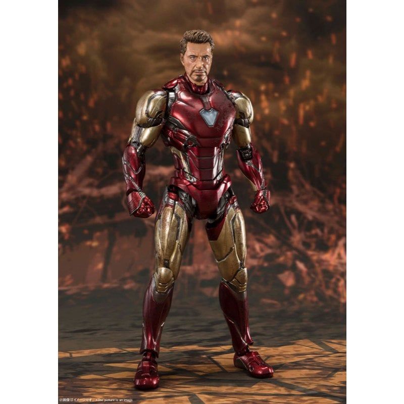 16cm Full Box hỏa tốc SHF Mô hình khớp S.H.Figuarts ironman Iron Man Mark 85 Avengers Endgame