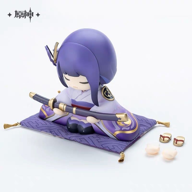 mua5 tặng1 hỏa tốc hcm Vũ Trí Ba Mô hình Lôi Thần Raiden Shogun Chibi Genshin Impact anime waifu