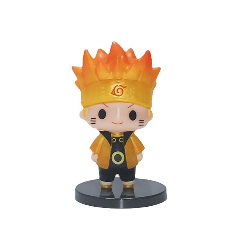 [ mua 5 tặng 1 ][ hỏa tốc hcm ] Mô hình Chibi Naruto Lục đạo Minato Sasuke Hinata Jiraiya Sasori Shikamaru Kushina 7cm