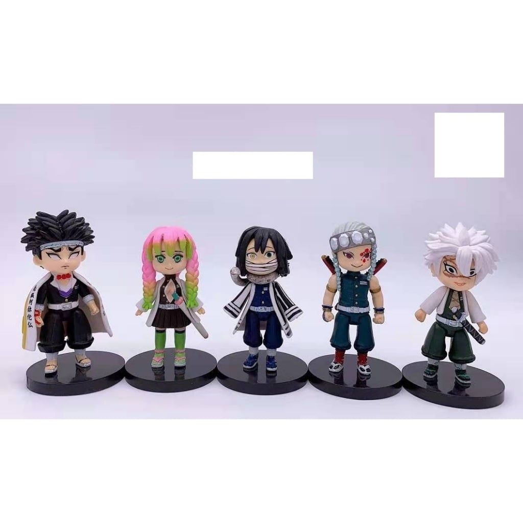 [ hỏa tốc hcm ] Mô hình 10cm khớp Demon slayer Tanjiro Nezuko Zenitsu Inosuke Kimetsu No Yaiba