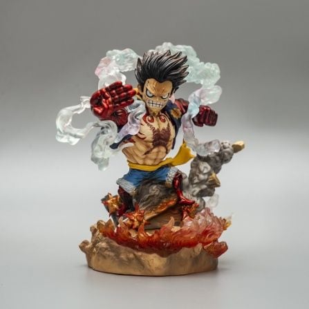 15cm FuLL BoX [ Vũ Trí Ba ] Mô hình nhân vật Luffy gear 4 - One Piece