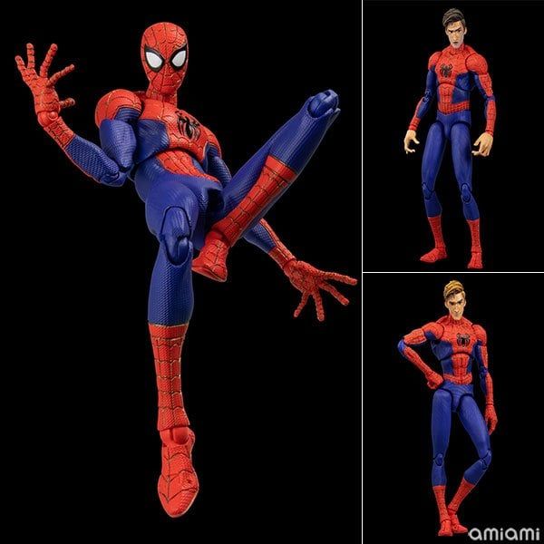 16cm FullBox [ hỏa tốc] Mô hình người nhện Spider Man: Into the Spider-Verse Peter B. Parker Regular