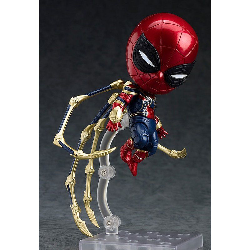 12cm FuLL BoX [ Vũ Trí Ba ] Mô Hình Nendoroid Avengers Infinity War - Iron Spider man spiderman